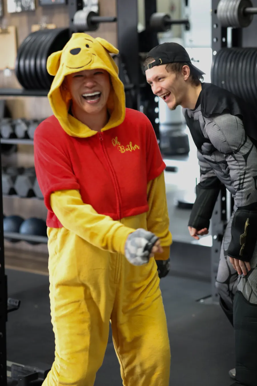 Evolve Kickbox members having fun during a class in Las Vegas