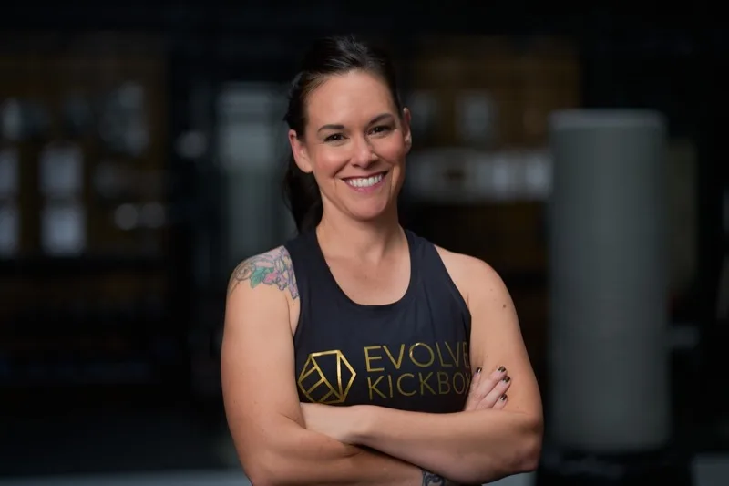 Candace McCutcheon, owner and head coach at Evolve Kickbox in Las Vegas